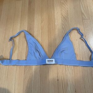 Bonds Women's Soft Blue Organic Bralette